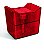 UZ Porta Detergente Acrílico Premium Vermelho Translúcido - Imagem 1