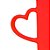 Lyor Caneca Porcelana Luminus Heart Vermelha 350ML - Imagem 4