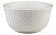 Lyor Bowl De Porcelana New Bone Losango Branco 400ML - Imagem 1
