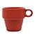Lyor Xícara De Chá Empilhável Cerâmica Vermelha 210ML - Imagem 1