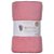 Atlântica Cobertor De Microfibra Solteiro Veludo Rosa 150x220CM - Imagem 1