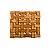 Casita Descanso De Panela Em Bambu 16,5x16,5CM - Imagem 1