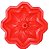 Mimo Style Forma De Silicone Flor Vermelha 24CM - Imagem 2