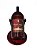 Cervegela porta garrafa vinho Elite cor vinho com dourado Ref 029 - Imagem 1