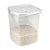 Plasvale Pote Freezer/Microondas 4,5L Branco - Imagem 3
