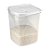 Plasvale Pote Freezer/Microondas 4,5L Branco - Imagem 1