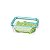 Sanremo Pote Plástico Freshy  Com Travas 330ML Verde - Imagem 2