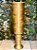 6235 Vaso alto resina dourado - Imagem 2