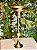 2665 Vaso decor metal dourado - Imagem 1