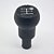 Bola de Cambio Manopla Alavanca Gol Parati Saveiro G3 1999 2000 01 02 03 04 05 Preto Reina Preta - Imagem 1