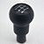 Bola de Cambio Manopla Alavanca Gol G3 Parati Saveiro G3 1999 2000 2001 2002 2003 2004 2005 Lente Preta - Imagem 2
