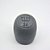 Bola de Cambio Manopla Marcha Ducato Jumper Boxer 2003 2004 2005 06 07 08 09 2010 2011 2013 2014 Cinza - Imagem 3