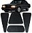 Forro Manta Acústica do Capô Gm Opala 1980-1992 Automotiva Isolante Adesivado com Presilhas Modelo Original - Imagem 1