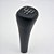 Bola de Cambio Manopla Marcha Ford Escort 5M Longa 1984 1985 1986 1987 1989 1990 1991 1992 1992 Resina Preta - Imagem 2