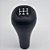 Bola de Cambio Manopla Marcha Ford KA 1996 / 2000 FIESTA 1996 / 2007 COURIER 1996 / 2013 PRETA Resina Preta - Imagem 1