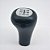 Bola de Cambio Manopla Marcha Ford KA 1996 / 2000 FIESTA 1996 / 2007 COURIER 1996 / 2013 PRETA Resina Prata - Imagem 1