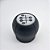 Bola de Cambio Manopla Marcha Chevrolet VECTRA 1997 / 5M 1997 1998 1999 2000 2001 2002 2003 2004 2005 RESINA PRATA - Imagem 1