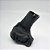 Coifa da Alavanca de Cambio Carro Volkswagen Gol G3 1999 2000 2001 2002 2003 2004 2005 Cor: PRETA (C/ ARO CROMADO) - Imagem 3