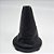 Coifa da Alavanca de Cambio Carro Volkswagen Fox 2003/09 Gol / Voyage / Saveiro 2008/13 / Cor: PRETO (C/ ARO PRETO) - Imagem 2