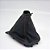Coifa da Alavanca de Cambio Carro Chevrolet Onix / Prisma 2013-2019 Base PRETA / Cor: PRETA (C/ LARANJA) - Imagem 2