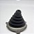 Coifa da Alavanca de Cambio Carro Honda FIT 2003 2004 2005 2006 2007 2008 Sanfonada / Cor: PRETA (C/ BASE CINZA) - Imagem 1