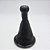 Kit Coifa de Alavanca Com Manoplas de Câmbio Carro Volkswagen Gol G3 1999-2005 Com Bola / RESINA PRETA / Cor: PRETO (C/ ARO PRETO) - Imagem 2