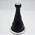 Kit Coifa de Alavanca Com Manoplas de Câmbio Carro Volkswagen Gol G3 1999-2005 Com Bola / RESINA PRATA / Cor: PRETO (C/ ARO CROMADO) - Imagem 2