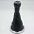 Kit Coifa de Alavanca Com Manoplas de Câmbio Carro Volkswagen Gol G3 1999-2005 Com Bola / ARO CROMADO / Cor: PRETO (C/ ARO CROMADO) - Imagem 2