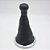 Kit Coifa de Alavanca Com Manoplas de Câmbio Carro Volkswagen Gol G3 1999-2005 Com Bola / ARO CROMADO / Cor: GRAFITE SEM RESINA - Imagem 1