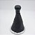 Kit Coifa de Alavanca Com Manoplas de Câmbio Carro Volkswagen Gol G3 1999-2005 Com Bola / ARO CROMADO / Cor: GRAFITE SEM RESINA - Imagem 2