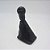 Kit Coifa de Alavanca Com Manoplas de Câmbio Carro Volkswagen Gol / Parati / Saveiro 1987-1999 Base Curta Com Bola / Cor: PRETO ARO PRETO - Imagem 1