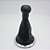 Kit Coifa de Alavanca Com Manoplas de Câmbio Carro Volkswagen Gol G3 1999-2005 Com Bola / Cor: PRETO COM ARO CROMADO - LENTE PRETA - Imagem 2