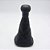 Kit Coifa de Alavanca Com Manoplas de Câmbio Carro Volkswagen Gol G4 2005-2014 Com Base - Com Bola / Cor: PRETA - LENTE PRETA - Imagem 2