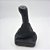 Kit Coifa de Alavanca Com Manoplas de Câmbio Carro Volkswagen Polo 2002-2014 Com Base Com Bola Preta / Cor: GRAFITE - ARO PRATA (RÉ PRA FRENTE) - Imagem 1