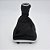 Kit Coifa de Alavanca Com Manoplas de Câmbio Carro Fiat Punto 2008-2017 / Linea 2009-2016 Com Base Prata Com Bola Preta / Cor: PRETA - ANEL CROMADO - Imagem 3
