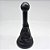 Kit Coifa de Alavanca Com Manoplas de Câmbio Carro Ford Ecosport 2003-2006 Com Aro Preto Com Bola / Cor: PRETO - LENTE PRETA - Imagem 2