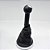 Kit Coifa de Alavanca Com Manoplas de Câmbio Carro Ford Ecosport 2003-2011 Com Aro Cromado Com Bola / Cor: PRETO - LENTE PRETA - Imagem 2