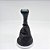 Kit Coifa de Alavanca Com Manoplas de Câmbio Carro Ford Fiesta 2003-2011 Com Aro Cromado Com Bola / Cor: PRETO - RES. PRATA - Imagem 2