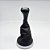 Kit Coifa de Alavanca Com Manoplas de Câmbio Carro Ford Fiesta 2003-2011 Com Aro Prata Com Bola / Cor: PRETA - RES. PRATA - Imagem 2
