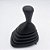 Kit Coifa de Alavanca Com Manoplas de Câmbio Carro Ford Fiesta Street 2001-2006 / Courier 2001-2013 Com Bola Com Base / Cor: PRETA - SEM RESINA - Imagem 4