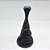 Kit Coifa de Alavanca Com Manoplas de Câmbio Carro Ford Fiesta 2003-2011 Com Aro Preto Com Bola Preta / Cor: PRETA - LENTE PRATA - Imagem 1