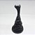 Kit Coifa de Alavanca Com Manoplas de Câmbio Carro Ford Fiesta 2003-2011 Com Aro Preto Com Bola Preta / Cor: PRETA - LENTE PRATA - Imagem 2