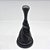 Kit Coifa de Alavanca Com Manoplas de Câmbio Carro Ford Fiesta 2003-2011 Com Aro Preto Com Bola Cinza / Cor: PRETA - LENTE PRETA - Imagem 1