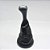 Kit Coifa de Alavanca Com Manoplas de Câmbio Carro Ford Fiesta 2003-2011 Com Aro Preto Com Bola Cinza / Cor: PRETA - LENTE PRATA - Imagem 1