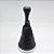 Kit Coifa de Alavanca Com Manoplas de Câmbio Carro Ford Fiesta 2003-2011 Com Aro Cromado Com Bola Preta / Cor: PRETA - LENTE PRATA - Imagem 1