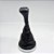 Kit Coifa de Alavanca Com Manoplas de Câmbio Carro Ford Fiesta 2003-2011 Com Aro Cromado Com Bola Cinza / Cor: PRETA - LENTE PRETA - Imagem 2