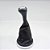 Kit Coifa de Alavanca Com Manoplas de Câmbio Carro Ford Fiesta 2003-2011 Com Aro Cromado Com Bola Cinza / Cor: PRETA - LENTE PRATA - Imagem 1