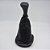 Kit Coifa de Alavanca Com Manoplas de Câmbio Carro Ford KA 1996-2000 Com Base Com Bola Cinza / Cor: PRETA - LENTE PRETA - Imagem 1