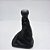 Kit Coifa de Alavanca Com Manoplas de Câmbio Carro Chevrolet Celta Mod. 2001-2011 5M Com Base Com Bola / Cor: PRETO - RESINA PRETA - Imagem 2