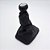 Kit Coifa de Alavanca Com Manoplas de Câmbio Carro Chevrolet Astra 1995-1996 Mod. Antigo 5M Com Base Com Bola / Cor: GRAFITE - RESINA PRATA - Imagem 2